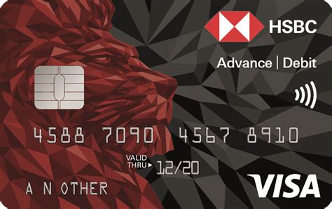 HSBC debit card advance